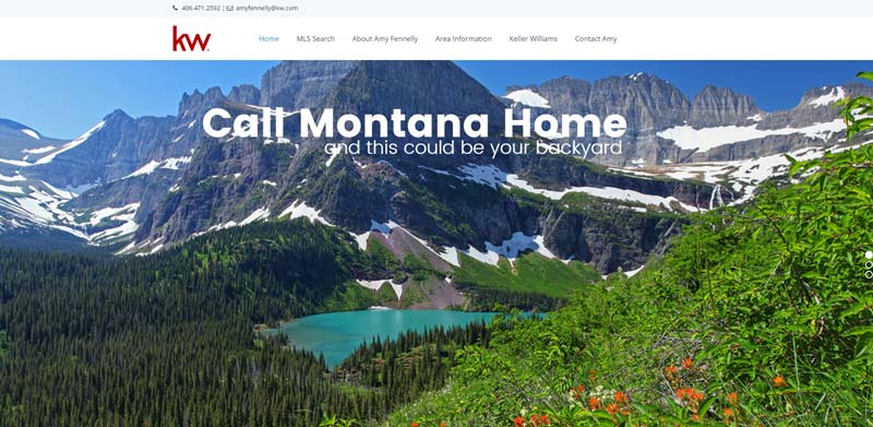 call montana home real estate screenshot