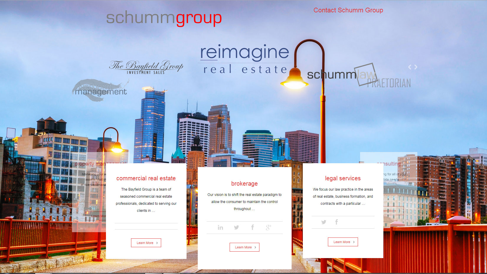 Schumm Group screenshot