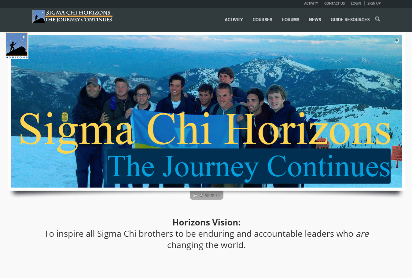 Sigma Chi Horizons Leadership Summit