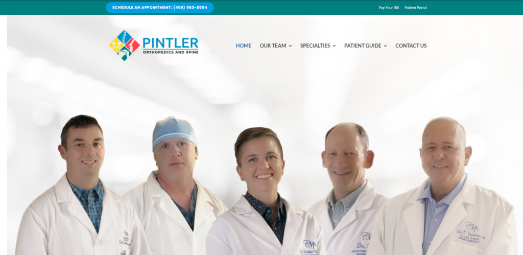 pintler orthopedics and spine